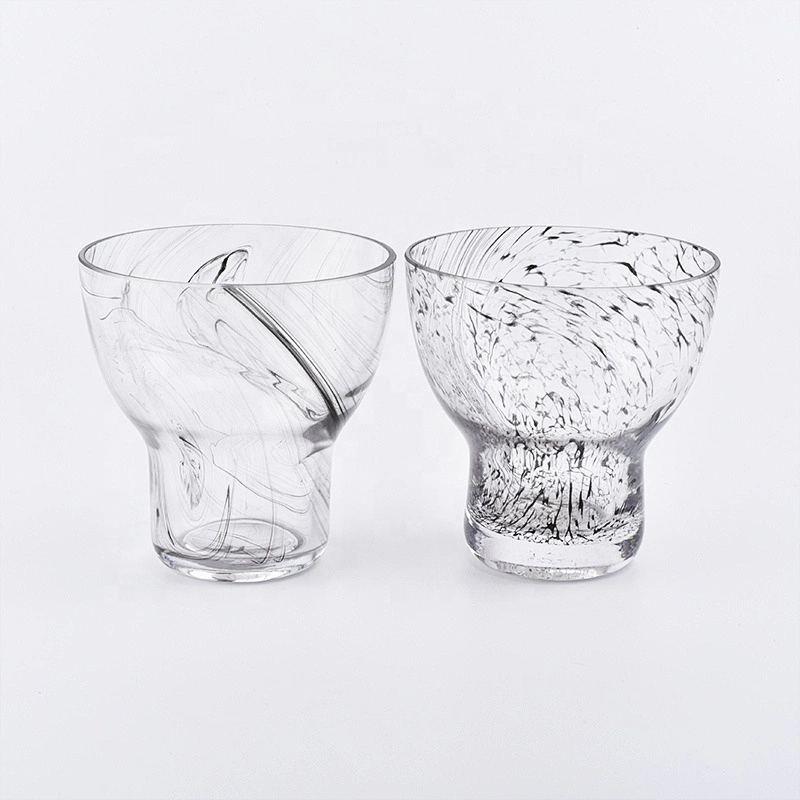 8oz 10oz Crystal glass tea light candle holder home decoration