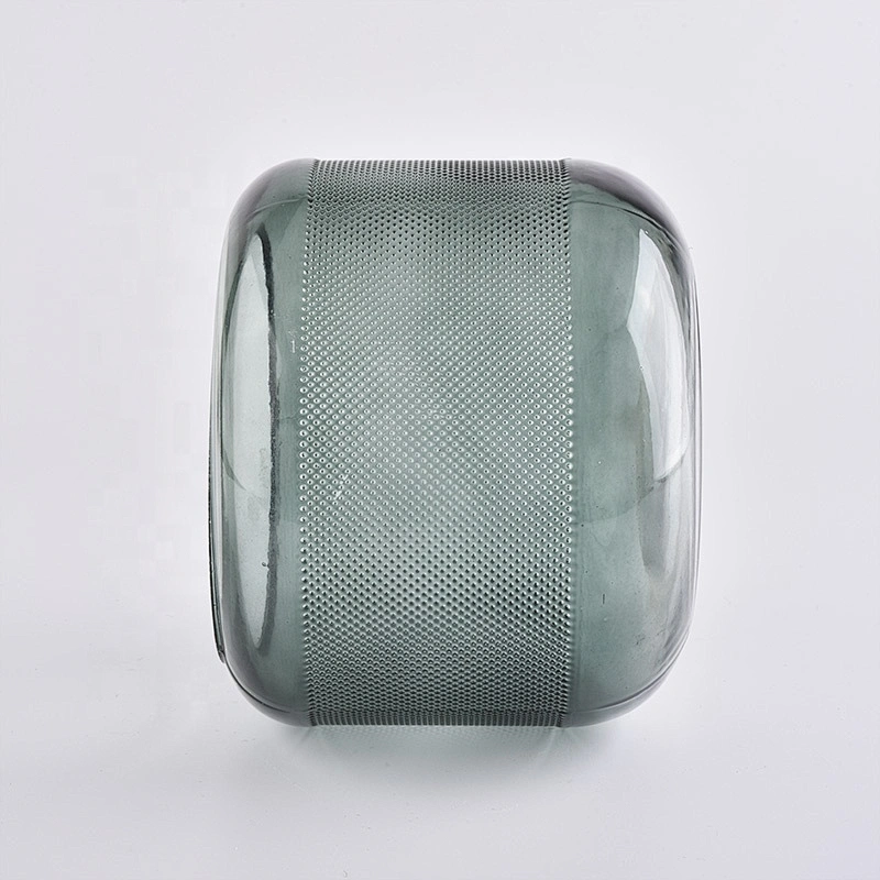 Large Capacity Handmade Candle Container Glass