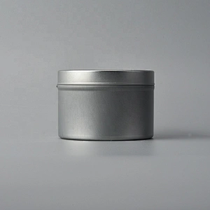Wholesales Metal Aluminum scented Candle tin 200ml for storage