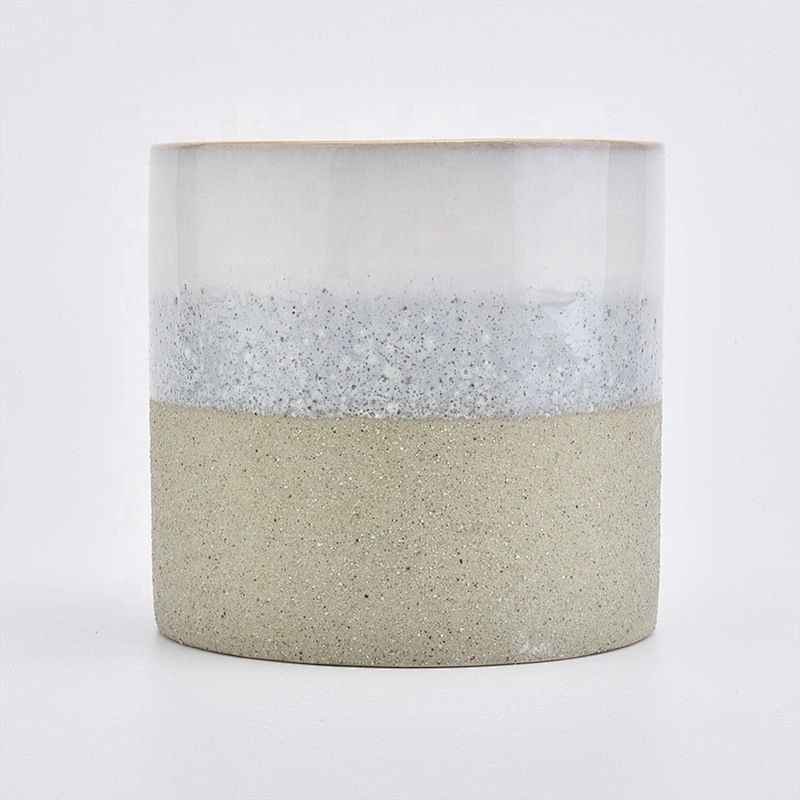 Custom 17oz Empty Ceramic Candle Vessels