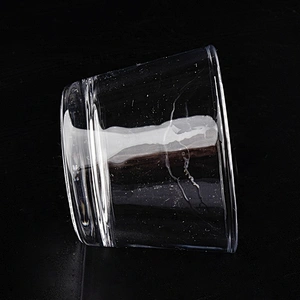 50ml Wholesales empty tealight crystal glass candle holder