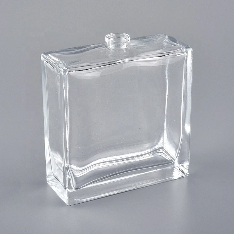 Square Empty Glass Perfume Bottles 30ml 50ml 60ml