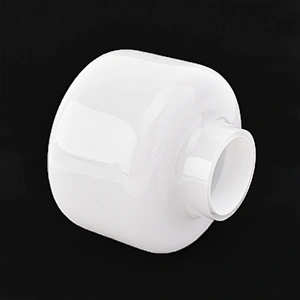 620ml white overlay glass reed diffuser bottles
