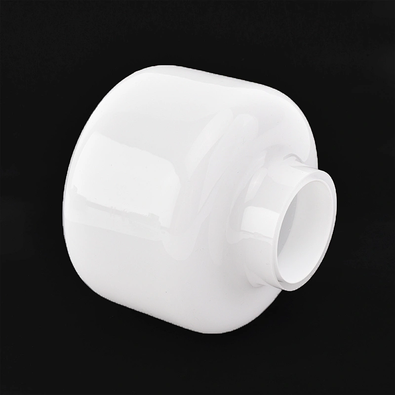 620ml white overlay glass reed diffuser bottles
