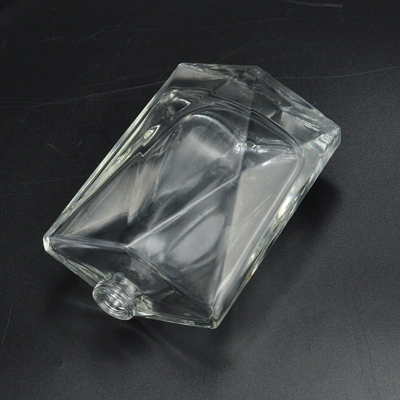 Polygon custom fragrance perfume glass bottles
