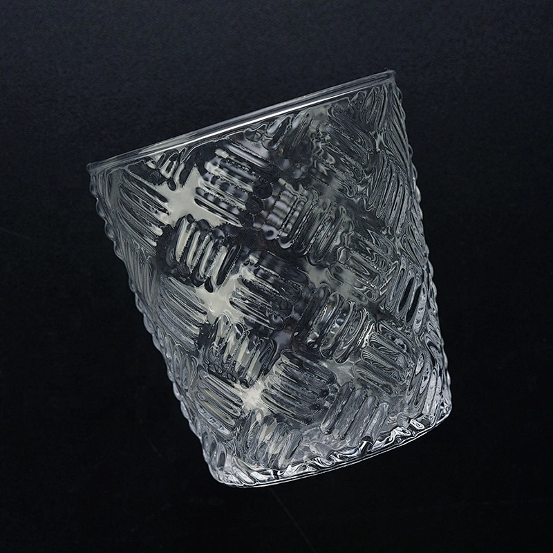 Crystal glass candle holder custom wholesales