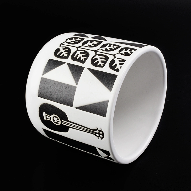 Custom Decorative Ceramic Candle Vessels