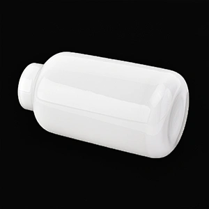 500ml white cylinder overlay glass reed diffuser bottles