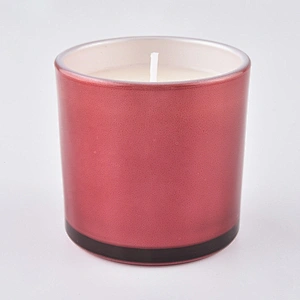 10oz Home decoration luxury tealight custom colored candle glass jars