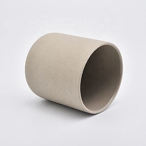 8oz Frosted empty ceramic candle jar candle making supplies