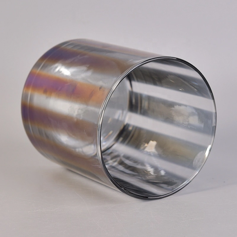 Luxury colored glass tea light candle holders