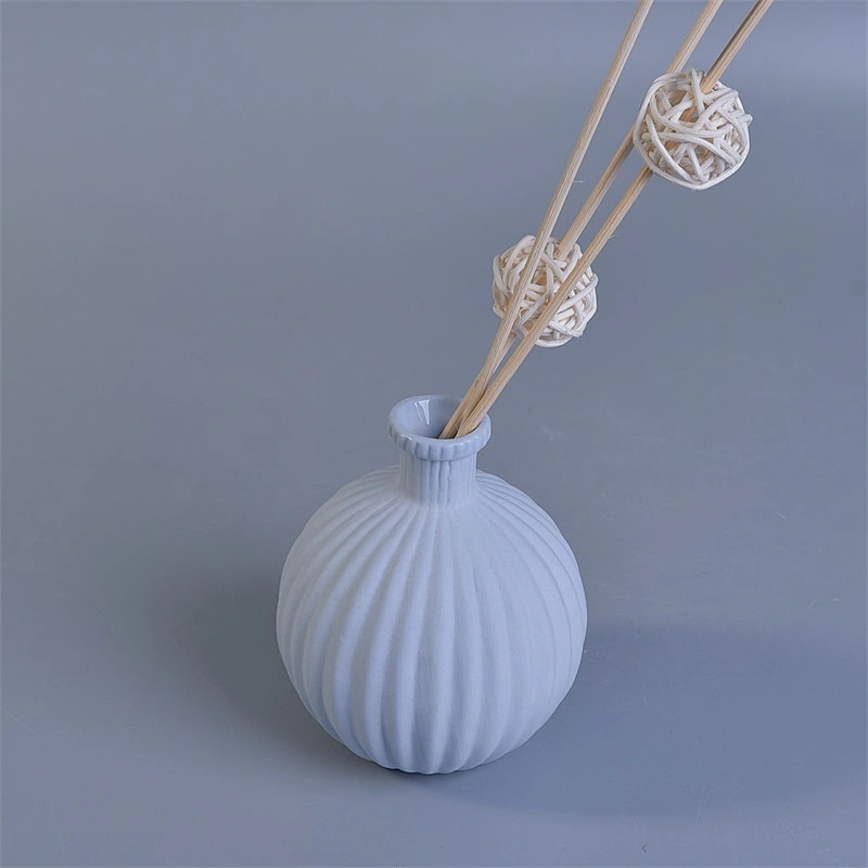 Sunny 240ml 165g  white decorative ceramic diffuser bottle smooth appearance