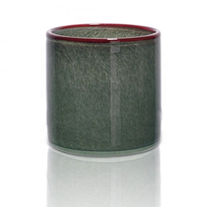 560ml High-end Straight Side Glass Candle Jar Empty