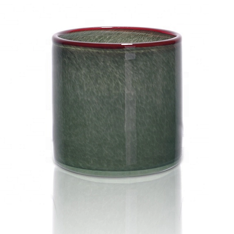 560ml High-end Straight Side Glass Candle Jar Empty