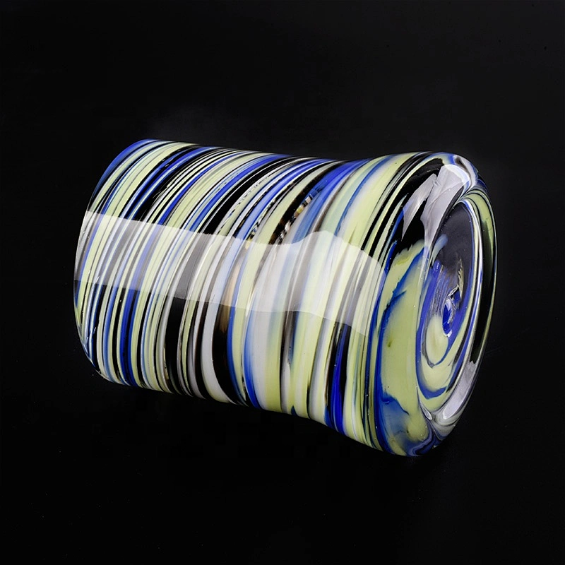 8oz 10oz Luxury table empty candle jars glass supplier