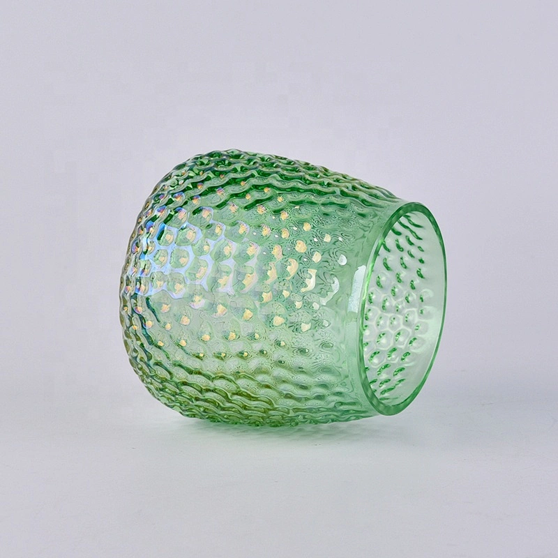 Mercury custom green glass jar candle making supplier