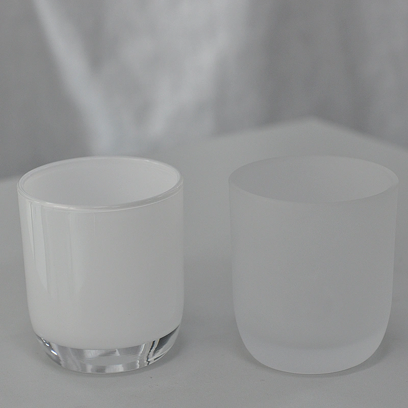 6oz 8oz 10oz 12oz Wedding Party Glass Frosted Candle Jar