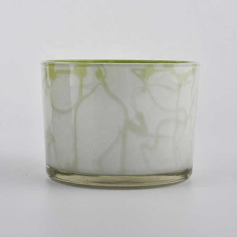 luxury fashionable glass candle holder