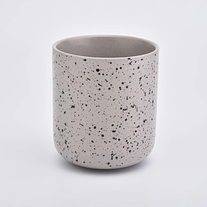 home decor 10oz ceramic candle holder