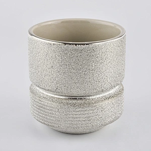 home decor ceramic brass candle holders