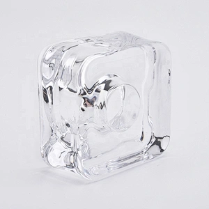 Mini Tealight Crystal Glass Candle Jars