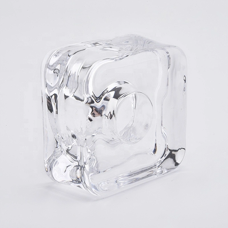 Mini Tealight Crystal Glass Candle Jars