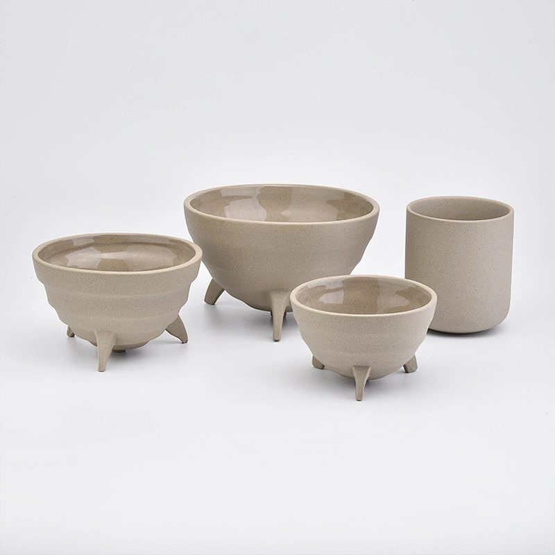 24oz sand soil candle containers for home decoration