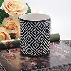 Luxury soy wax ceramic candle tumbler wholesales