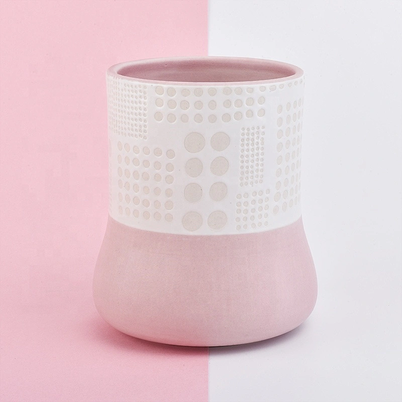 Matte empty candle jars for luxury candle making