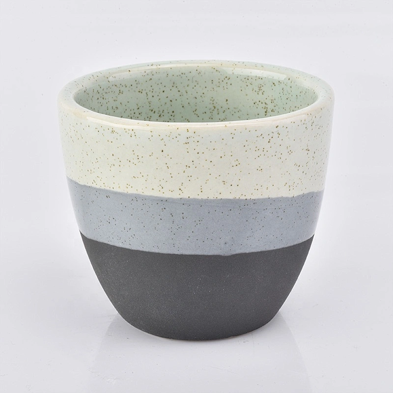 40ml home decoration matte candle ceramic jar wholesales