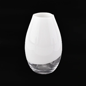 Round shape overlay glass reed diffuser bottles