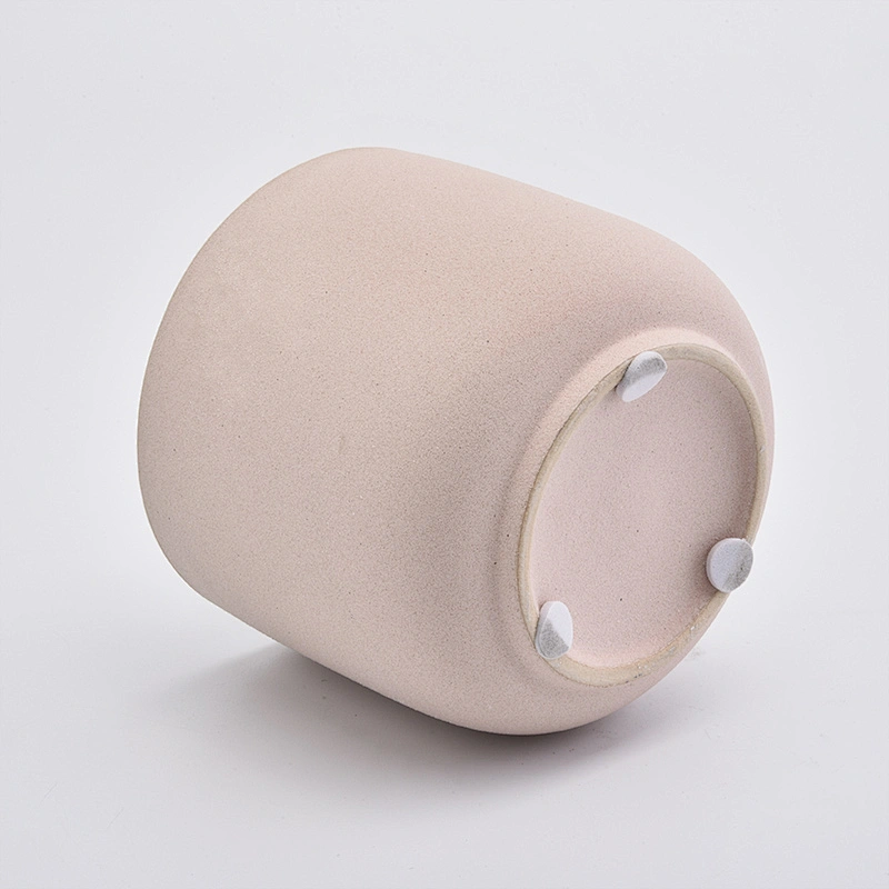 home decor color ceramic candle holder