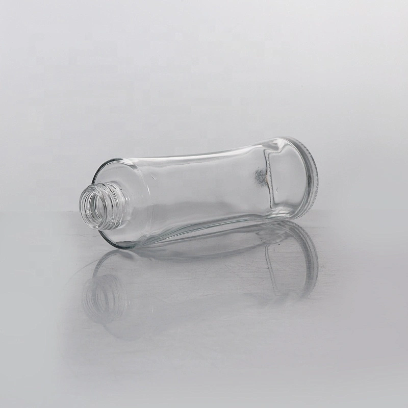Wholesales custom high Clear perfume glass bottles 100ml