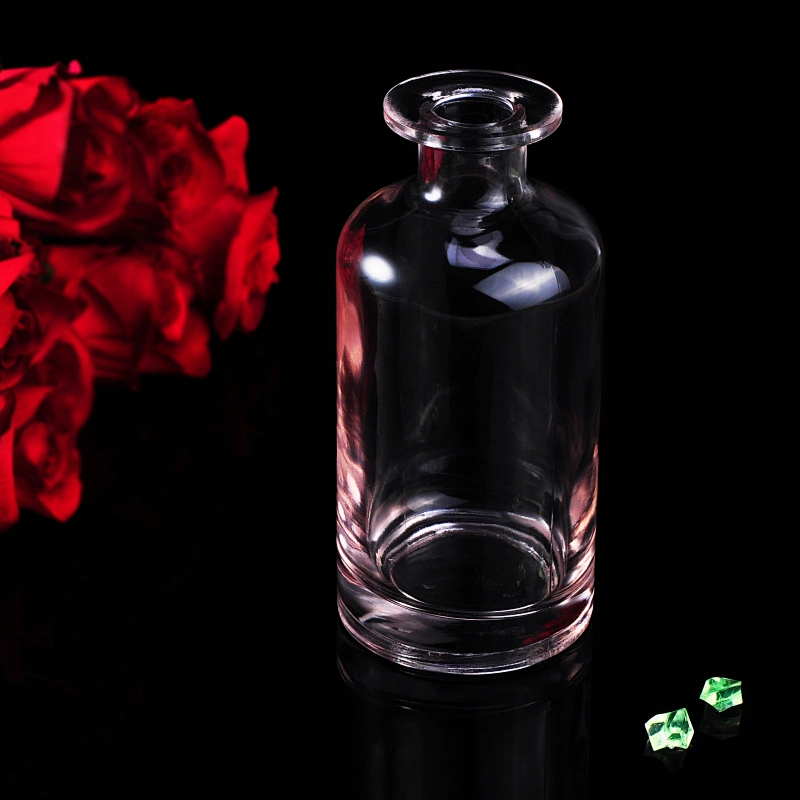 8oz wholesales transparent glass diffuser bottles fragrance bottles