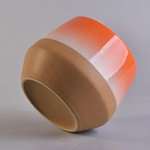 Hot sales Custom frosted ceramic jar for candle making