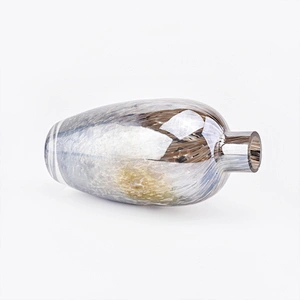Luxury colored glass perfume bottle