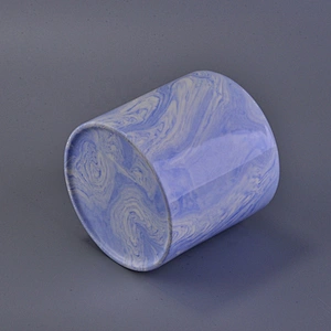 Sunny hot sales chinese blue ceramic candle holders wholesales