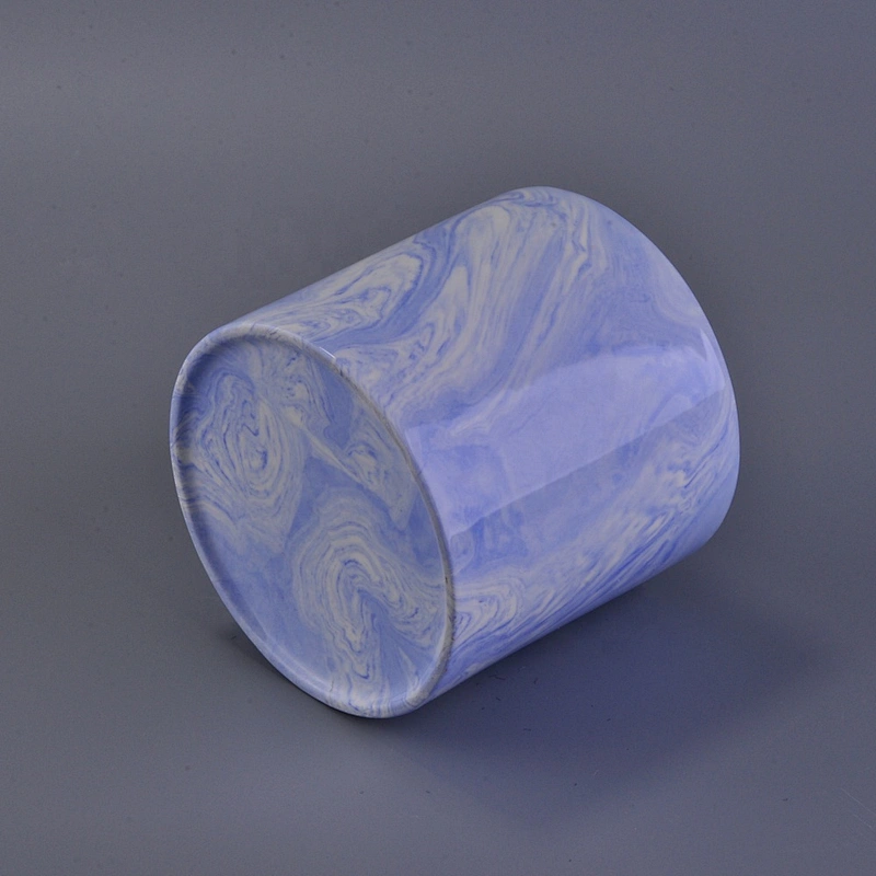 Sunny hot sales chinese blue ceramic candle holders wholesales
