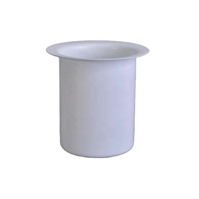 400ml White decorative metal candle holder tealight insert