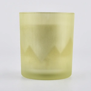 Sunny Wholesales custom gold luxury candle glass jars holder