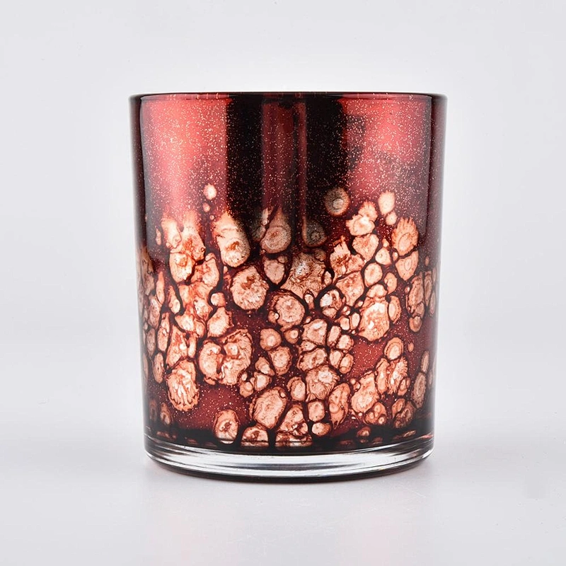 Christmas Gift Glass Candle Jars For Candle Making