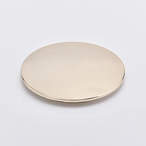 home decor glass candle jar metal lid