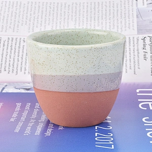 8oz wholesales marble ceramic tea light candle holder for engraving