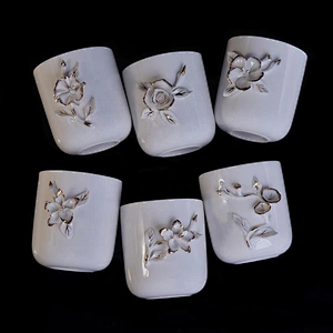 10oz 20oz Home decoration souvenir candle ceramic tins with lids