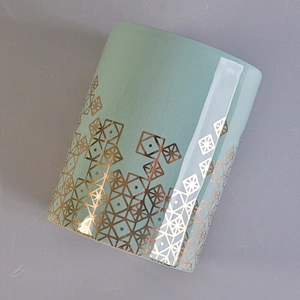 6oz 8oz 10oz Home decoration beautiful aroma scented candle ceramic holder