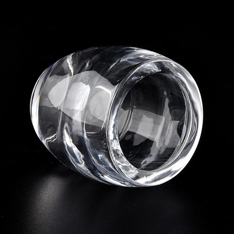 100ml Custom decorative empty crystal glass candle holder