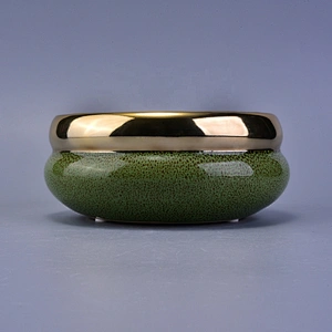 Sunny custom empty large ceramic candle holder container 10oz 20oz