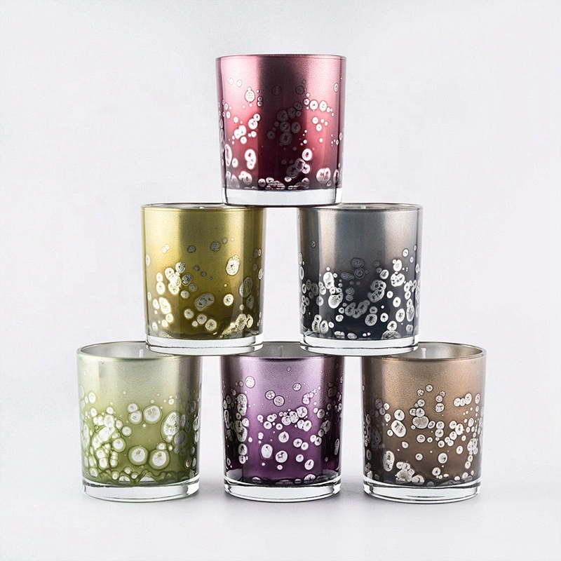 small votive candle glass jar