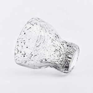 8oz 10oz crystal glass candle holder containers home decoration