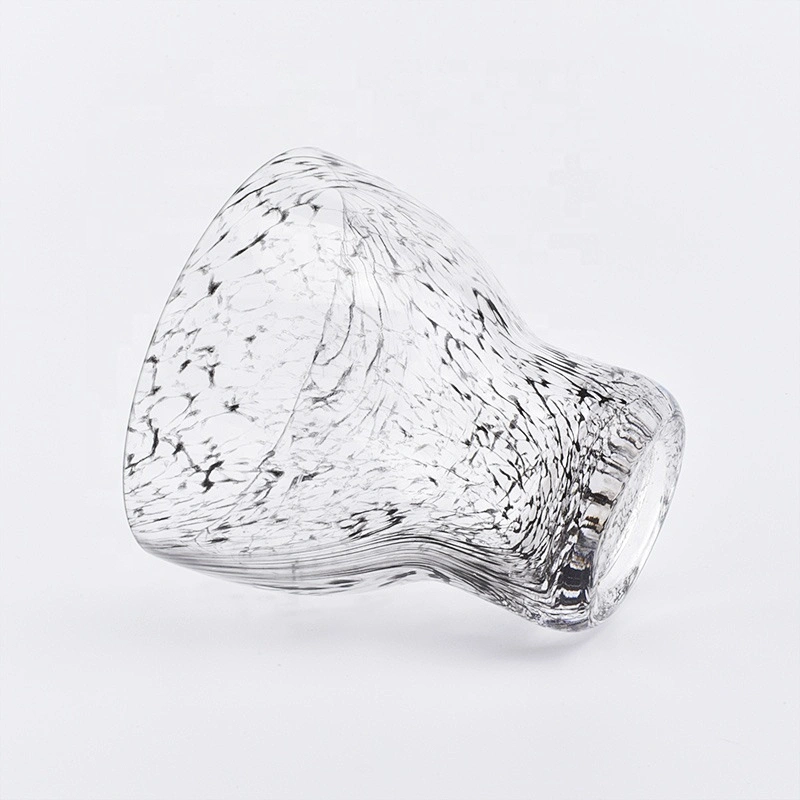 8oz 10oz crystal glass candle holder containers home decoration